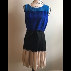 Calvin Klein Colorblock Midi Dress